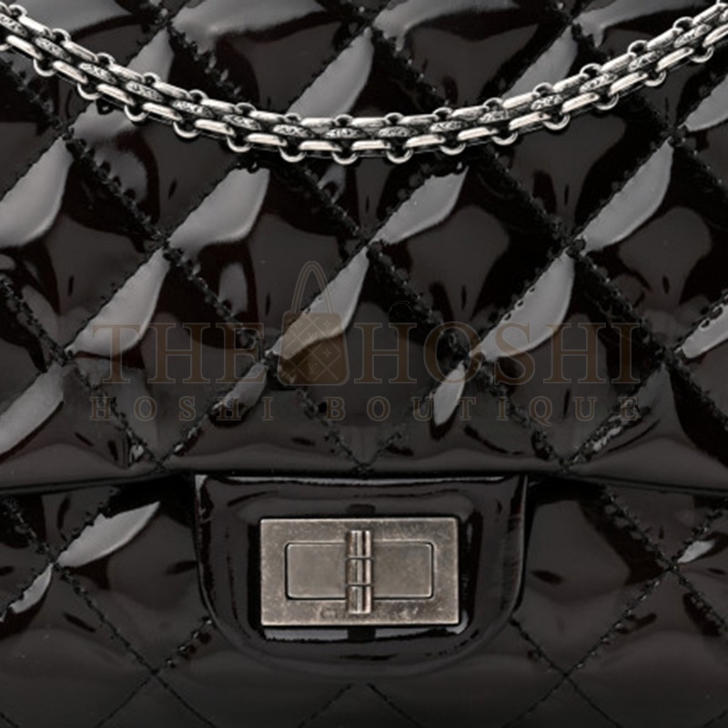 Ch**el PATENT QUILTED 2.55 REISSUE 227 FLAP 1174343 (30*19*10cm) Master Quality