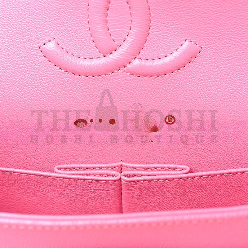 Ch**el CAVIAR QUILTED SMALL DOUBLE FLAP 1458294 (23*14.5*6cm) Master Quality