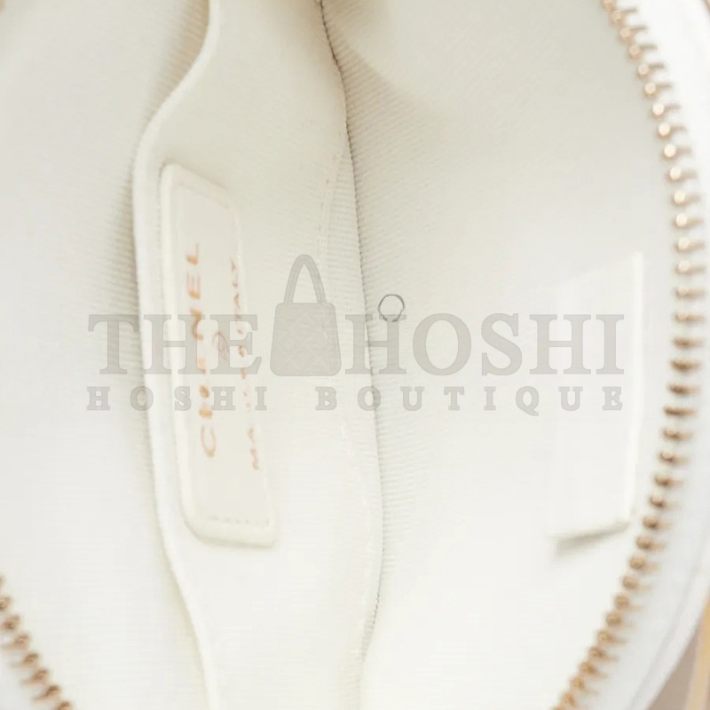 Ch**el ROUND CAMELLIA BOUQUET CLUTCH WITH CHAIN 1096754 (11*11*3cm) Master Quality