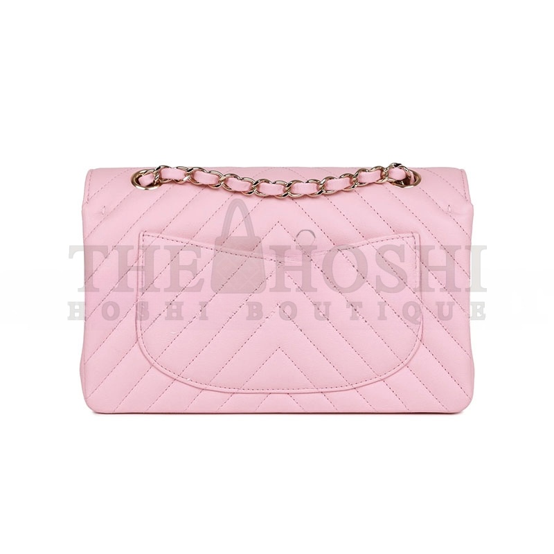 Ch**el SMALL CHEVRON CLASSIC DOUBLE FLAP 1192140 (23*13*6cm) Master Quality
