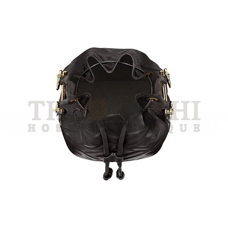 F**di MON TRESOR LEATHER BLACK 8BS093ANWTF0KUR (18*14*12cm) Master Quality