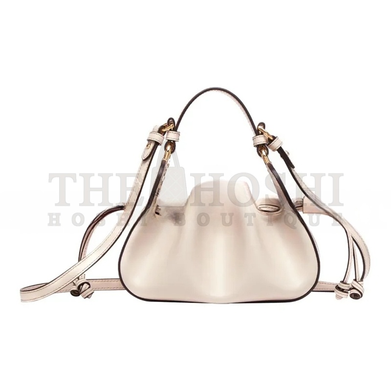 F**di POMODORINO MINI LEATHER HOBO BAG 8BS059AHWUF0VWM (24*14*9.5cm) Master Quality