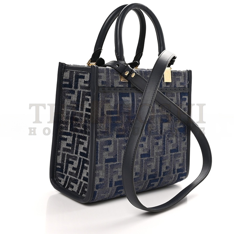 F**di SUNSHINE SMALL SHOPPER BAG 8BH394ASU0F1PQK (25.5*22.5*12cm) Master Quality