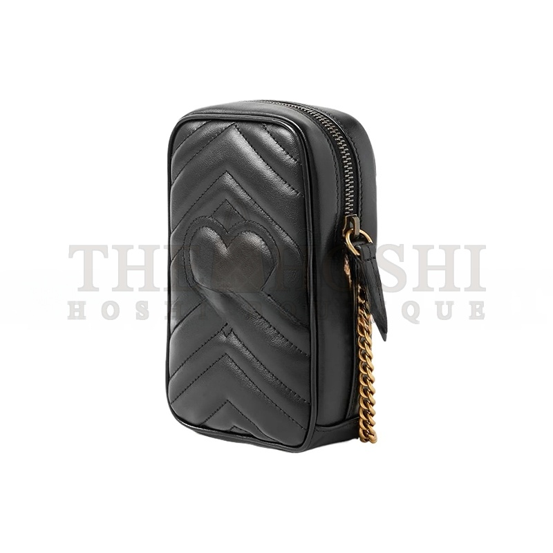 Gvc*1 GG MARMONT MINI PHONE BAG ‎‎598597 (10.5*17*5cm) Master Quality