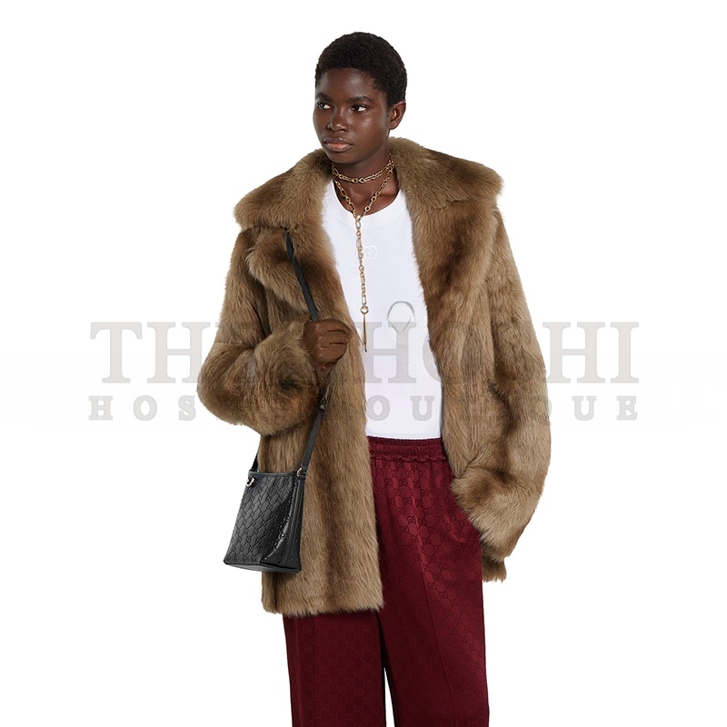 Gvc*1 GG EMBLEM NANO BUCKET BAG 847090 (18*15*8cm) Master Quality