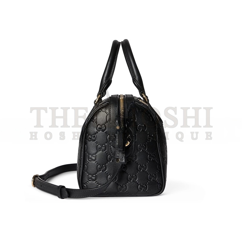 Gvc*1 GG EMBLEM MEDIUM BOSTON BAG 848886 (25*16*14cm) Master Quality