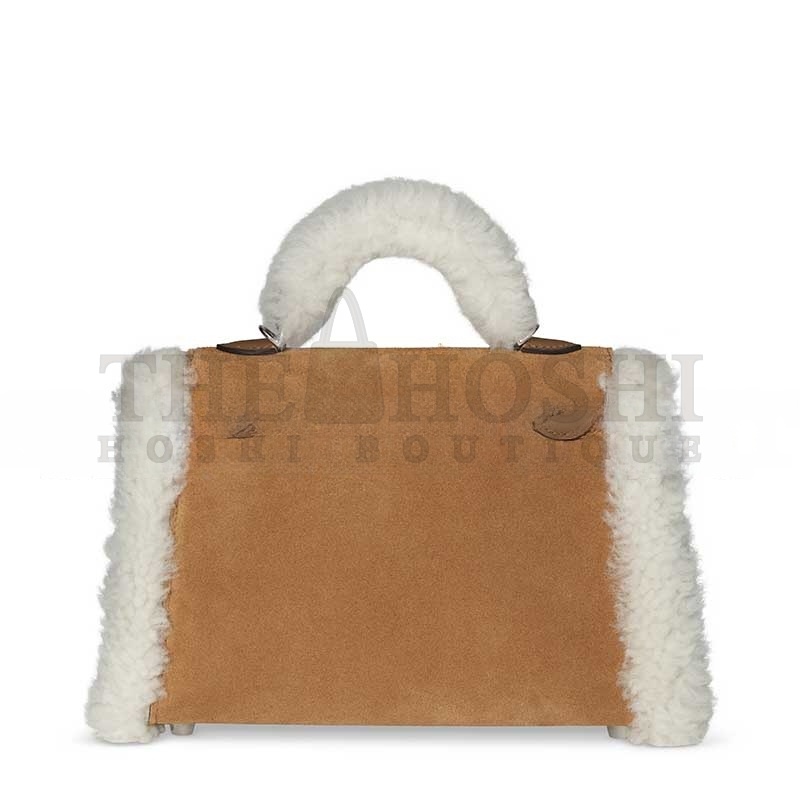 H**me5 TEDDY KELLY 20 CHAMOIS SHEARLING AND SWIFT PALLADIUM (20*15*8cm) Master Quality