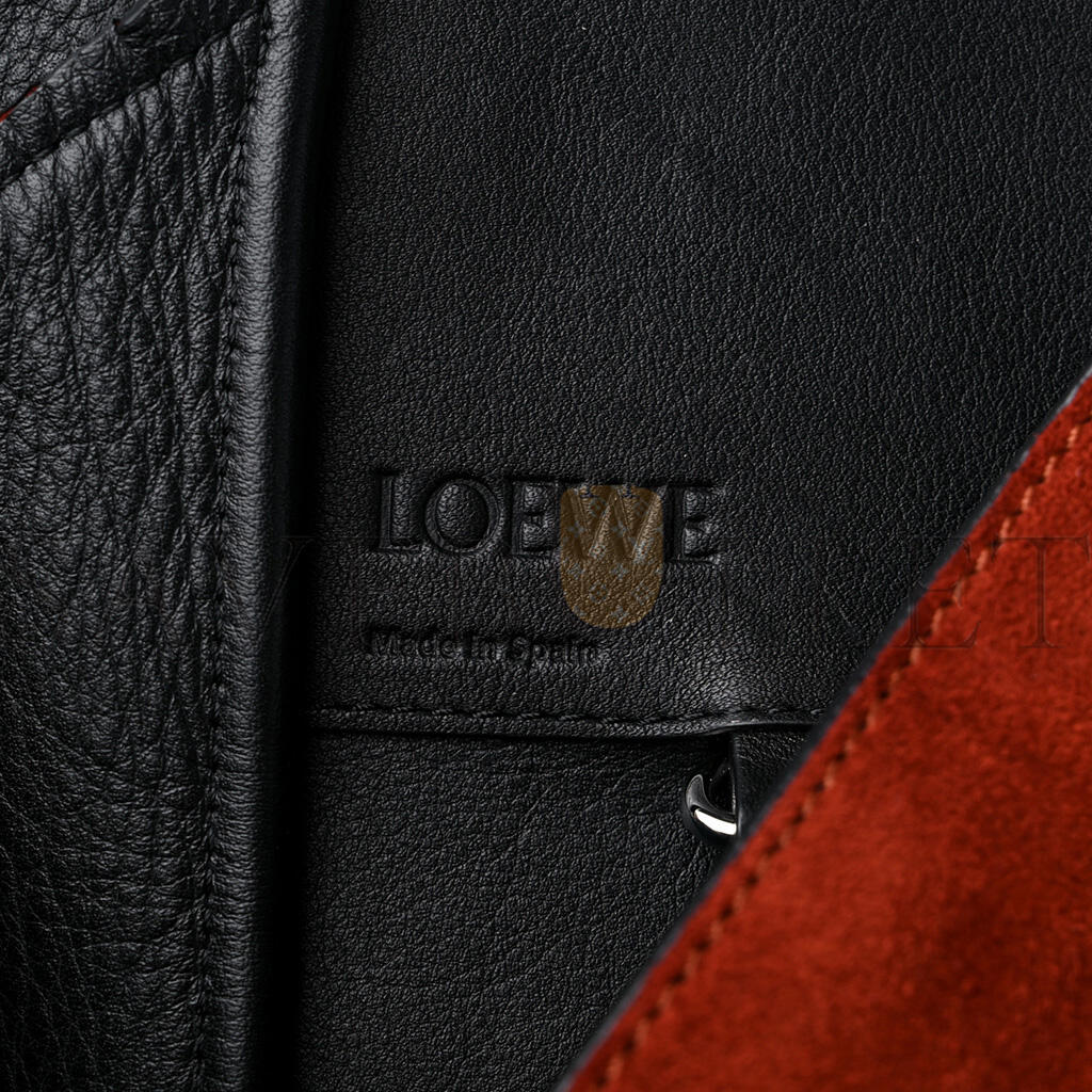 L0ew* CALFSKIN SUEDE HAMMOCK SHOULDER BAG RED (30*25*13.5cm) Master Quality