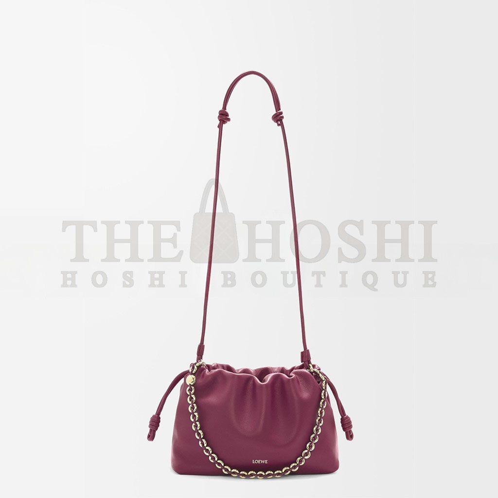 L0ew* MEDIUM FLAMENCO PURSE IN MELLOW NAPPA LAMBSKIN 0011092590 (30*20*10.5cm) Master Quality