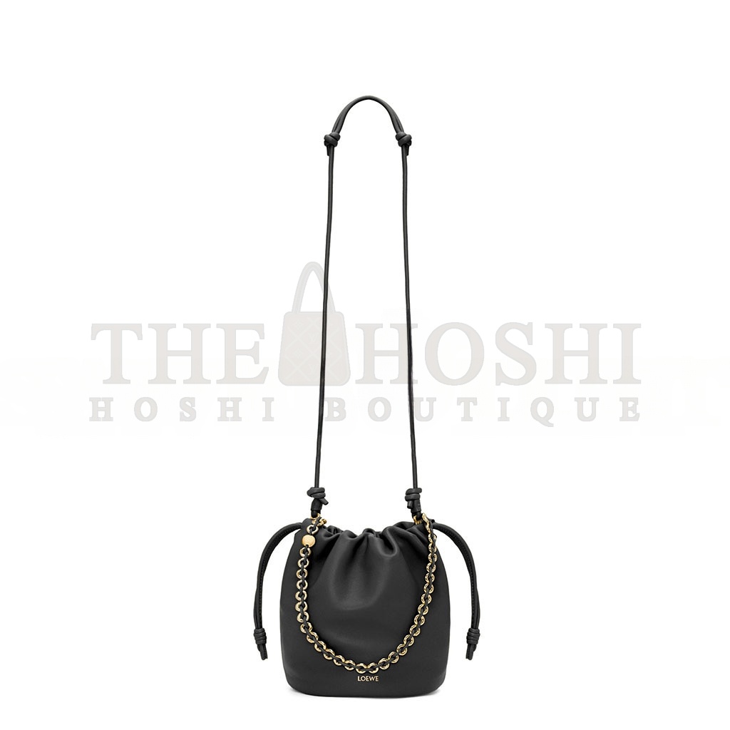 L0ew* FLAMENCO PURSE BUCKET IN MELLOW NAPPA LAMBSKIN 0011054673 (32*24*17cm) Master Quality