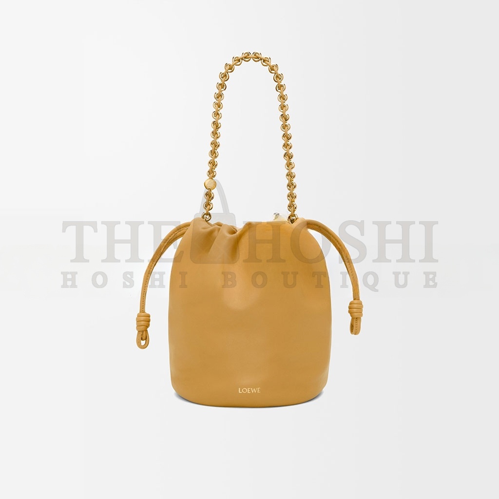 L0ew* FLAMENCO PURSE BUCKET IN MELLOW NAPPA LAMBSKIN 0011054657 (32*24*17cm) Master Quality