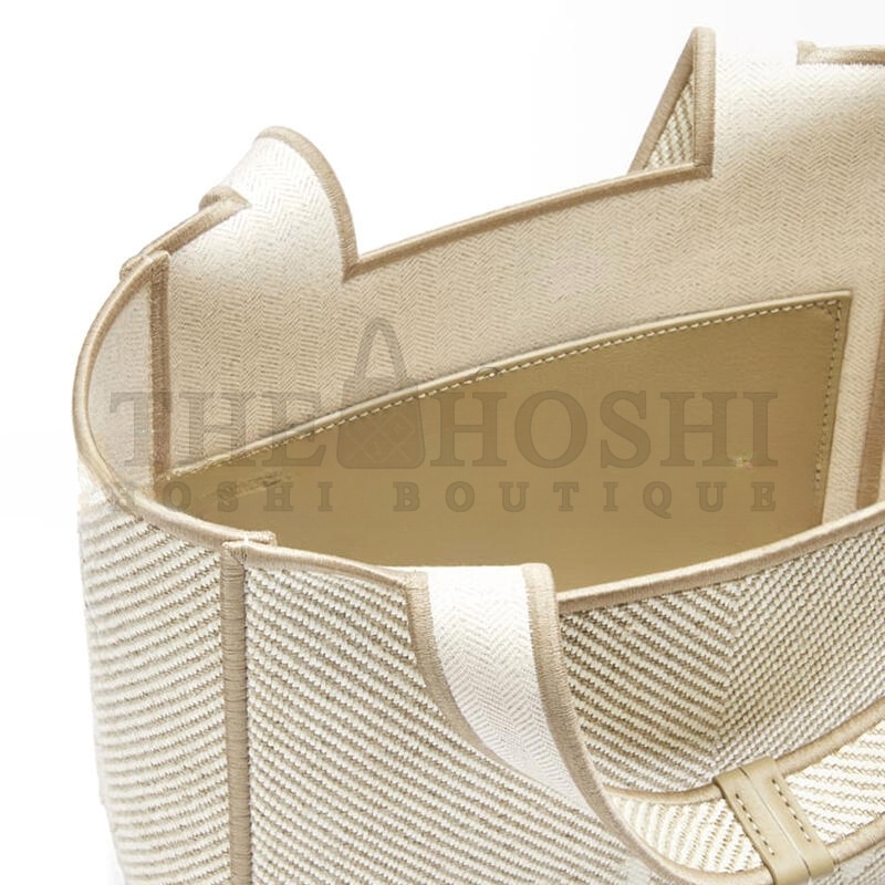 L0ew* SMALL L0ew* FONT TOTE IN JACQUARD CANVAS ALF1B59X14-2370 (24*19.5*11cm) Master Quality