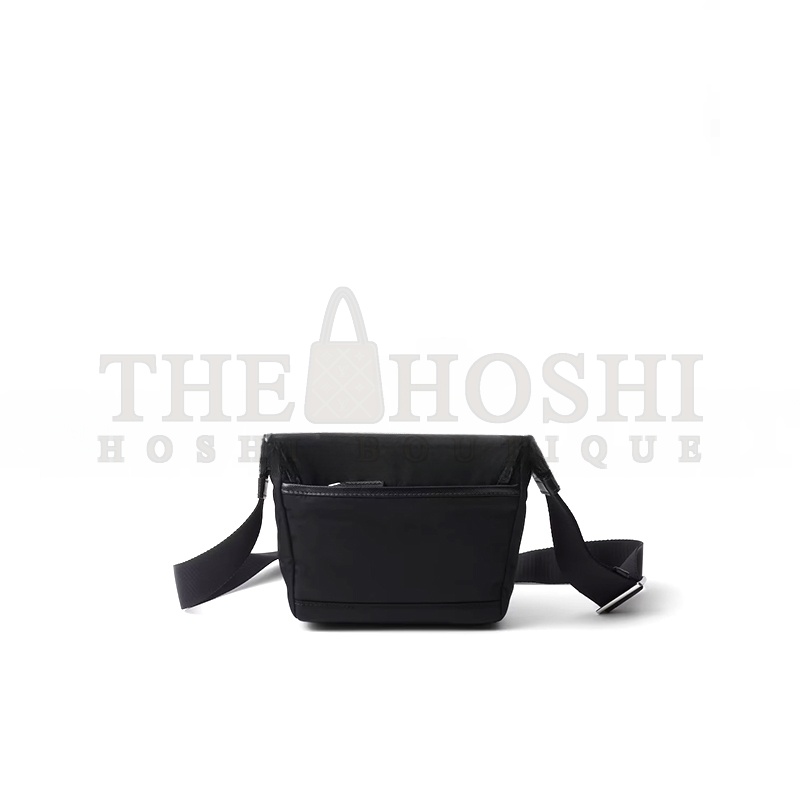 Pra*a RE-NYLON AND SAFFIANO LEATHER SHOULDER BAG 2VD070 (16*15*8cm) Master Quality