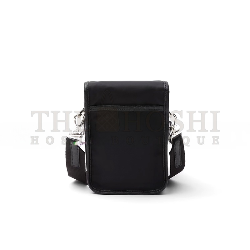 Pra*a RE-NYLON AND SAFFIANO LEATHER SHOULDER BAG 2VD043 (19*14*5.5cm) Master Quality