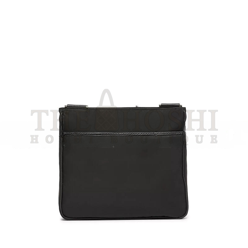 Pra*a RE-NYLON AND SAFFIANO LEATHER SHOULDER BAG 2VH110 (25*22*7cm) Master Quality