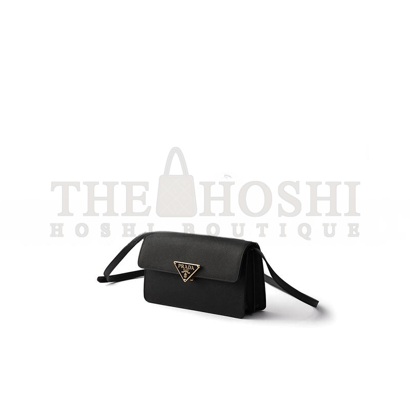 Pra*a MINI SAFFIANO LEATHER BAG 1BD386 (19.5*11.5*5cm) Master Quality