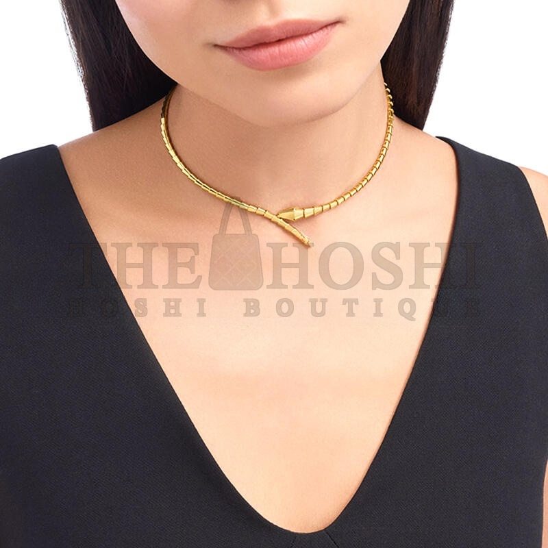 Bv1g*ai SERPENTI VIPER NECKLACE 361342 Master Quality
