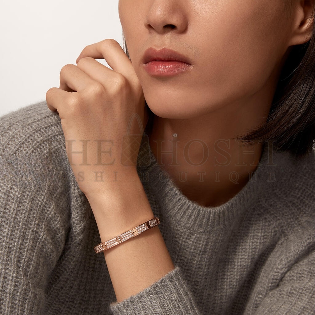 Ca*t1er  LOVE BRACELET, D1am0nd-PAVED N6036917 Master Quality