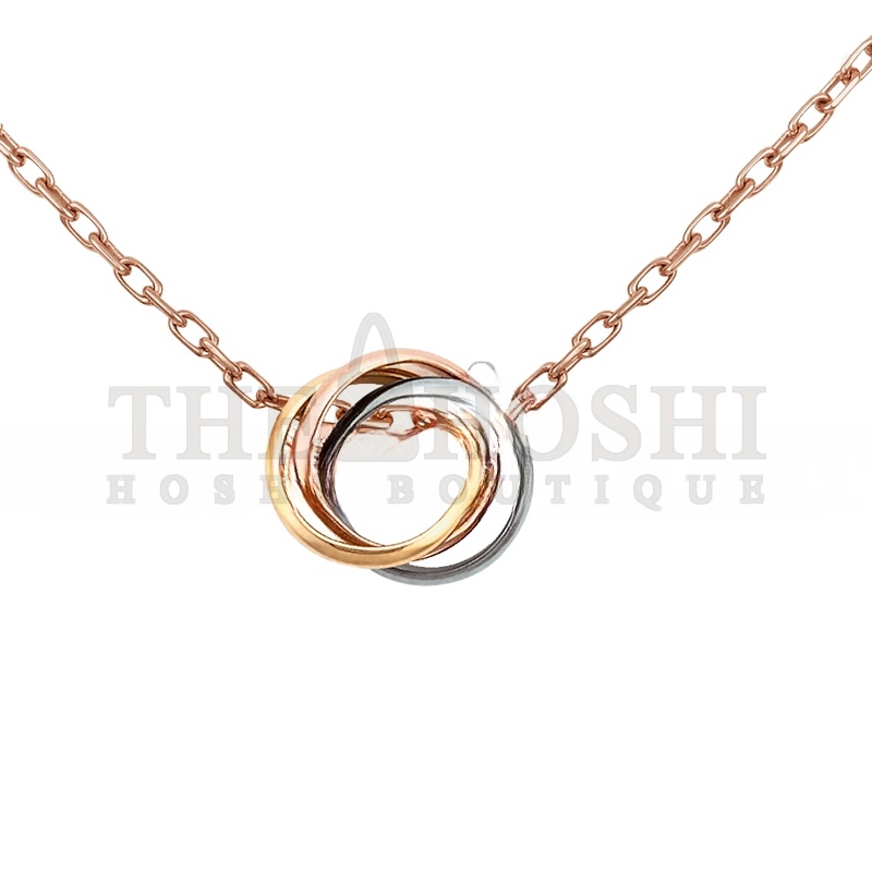 Ca*t1er TRINITY NECKLACE B7224574 Master Quality