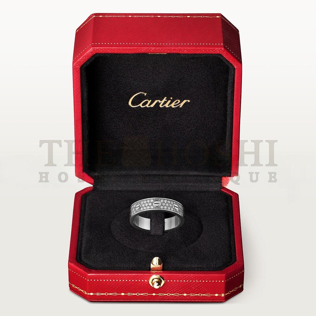 Ca*t1er  LOVE WEDDING BAND, D1am0nd-PAVED B4083400 Master Quality