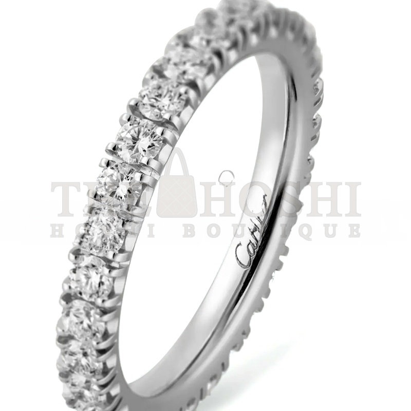 Ca*t1er ETINCELLE DE Ca*t1er WEDDING RING, WIDTH 2.6 MM, PAVED B4087100 Master Quality