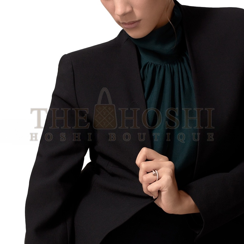 Ca*t1er JUSTE UN CLOU RING, CLASSIC MODEL, PAVED N4748600 Master Quality