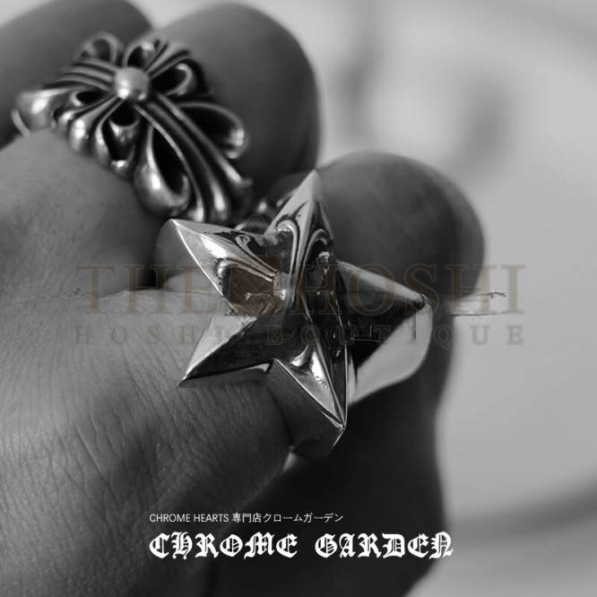 Ch*0me He**ts LARGE STAR RING Master Quality