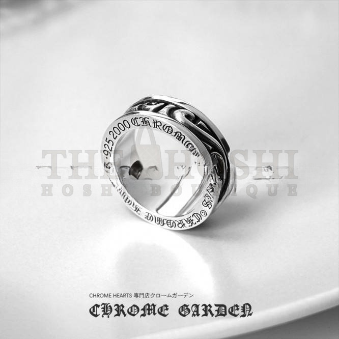 Ch*0me He**ts SCROLL SPINNER RING Master Quality