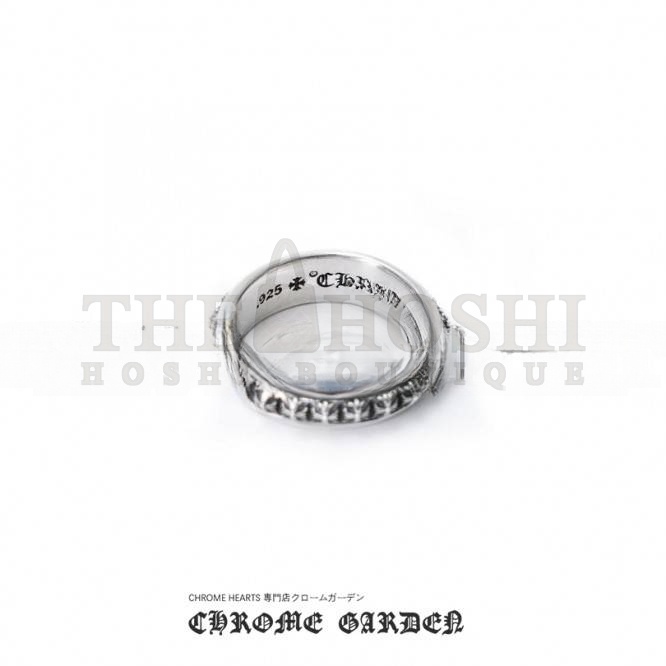 Ch*0me He**ts CH PLUS PYRAMID OPEN BAND RING Master Quality