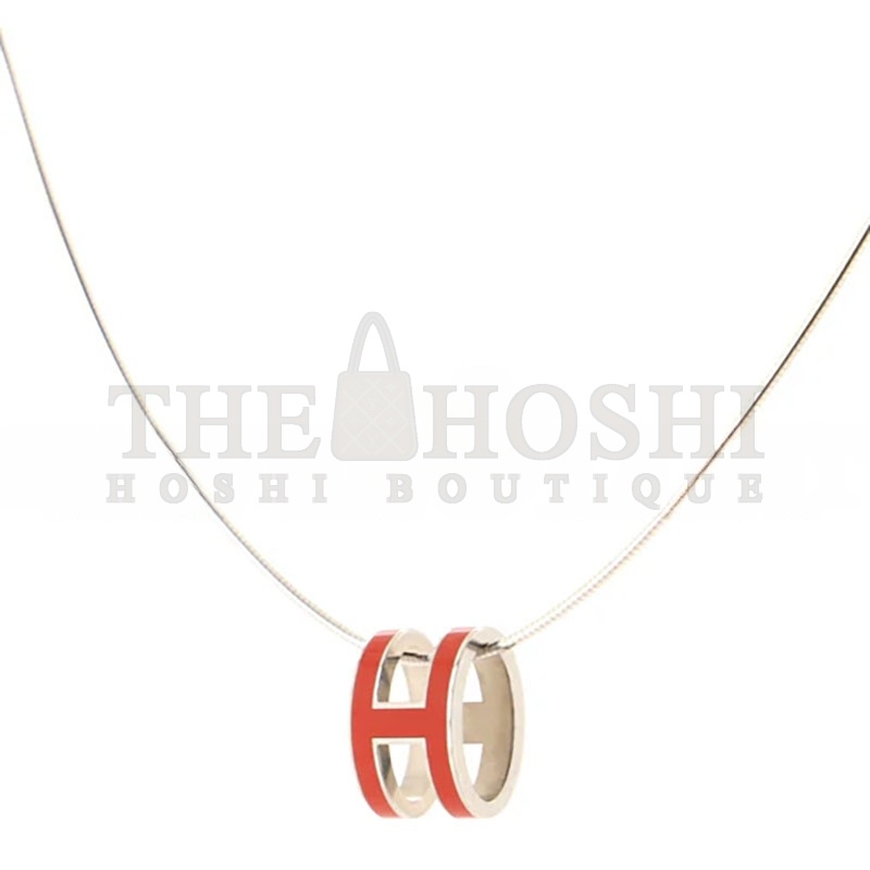 H**me5 POP H PENDANT CORD NECKLACE METAL AND ENAME Master Quality