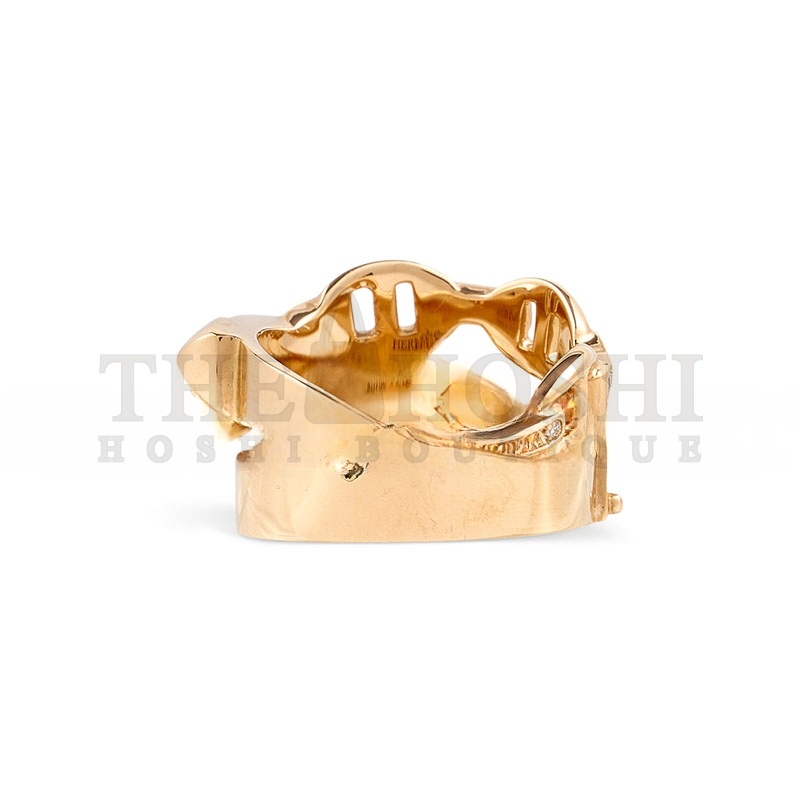 H**me5 18K ROSE GOLD AND D1am0nd ALCHIMIE RING Master Quality