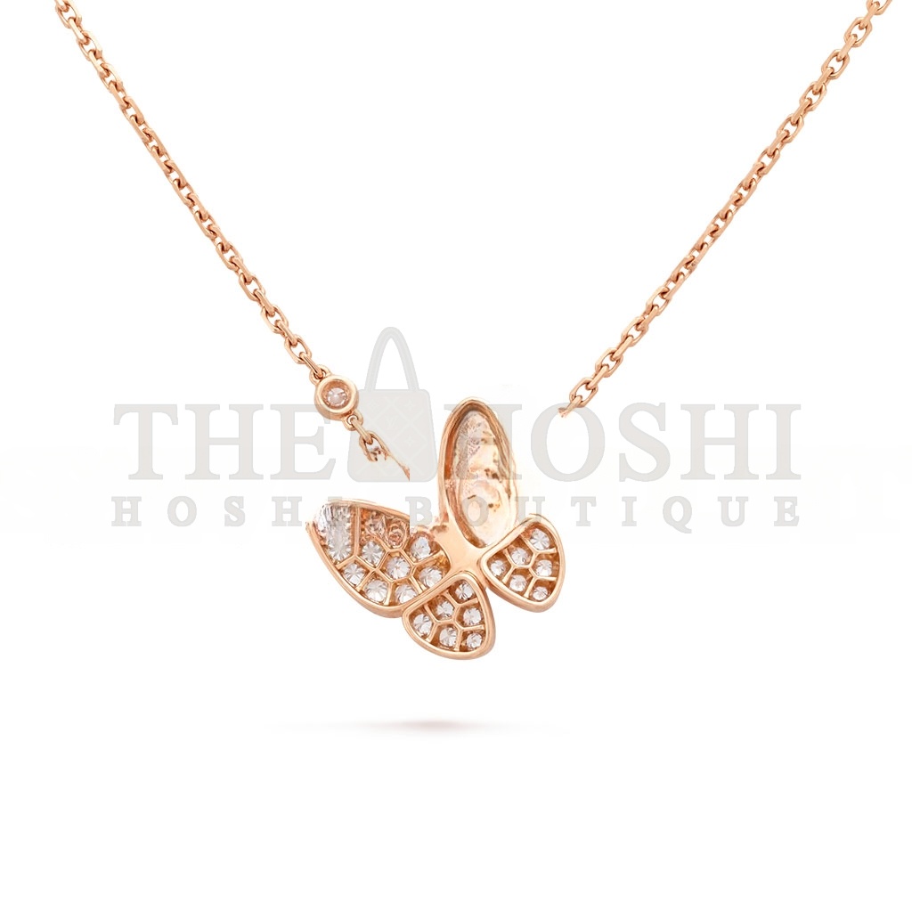V*n Cl**f ARPELS TWO BUTTERFLY PENDANT VCARO3F500 Master Quality