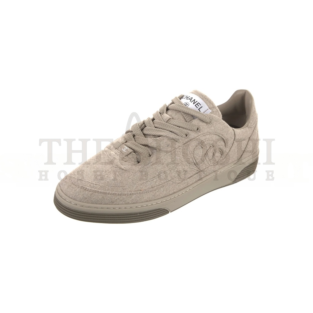 Ch**el INTERLOCKING CC LOGO SNEAKERS A11457 Master Quality