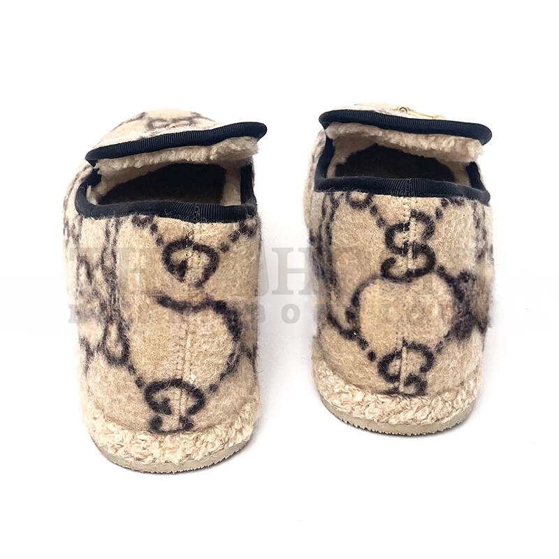 Gvc*1 MONOGRAM WOOL LOAFERS Master Quality
