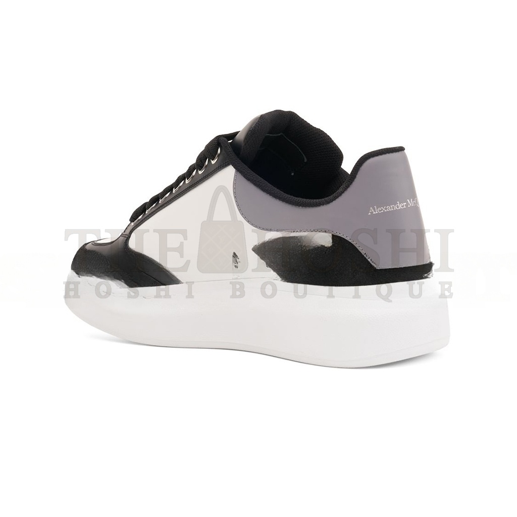 A1exa*der Mcqv*en OVERSIZED TRAINER LEATHER SNEAKERS 757710WIA5V1142 Master Quality